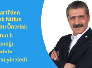 İYİ Parti’den Kapalı Nüfus Sayımı Önerisi